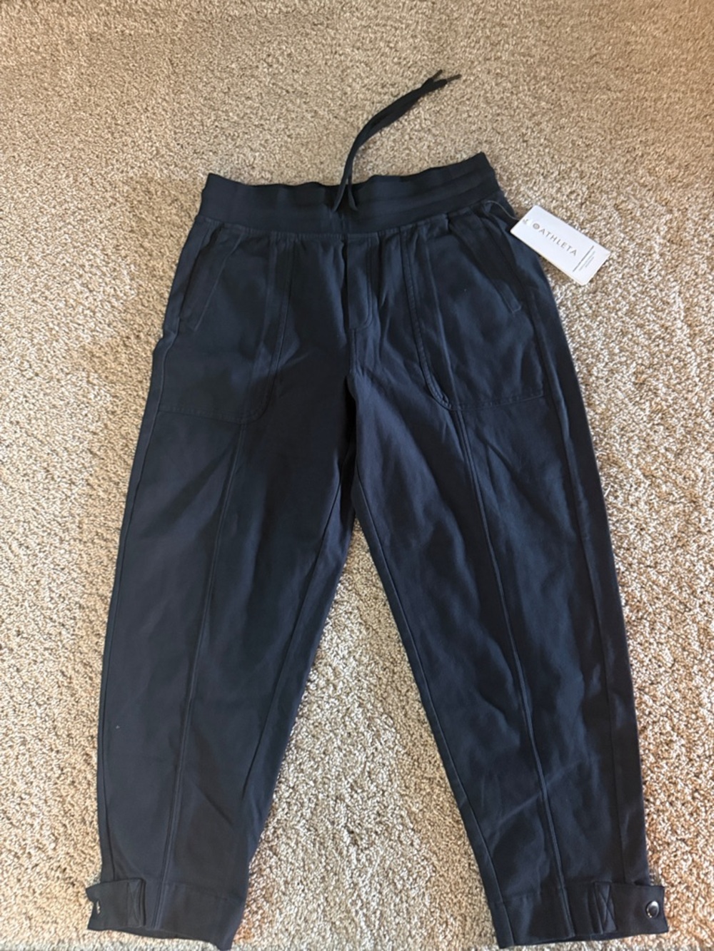 Women’s Black Drawstring Jogger Pants